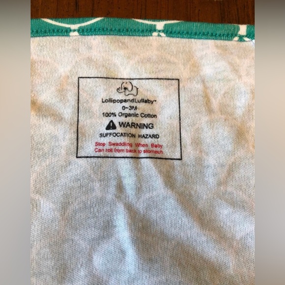 Organic Cotton Mermaid Baby Swaddle - Picture 7 of 10